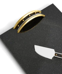 Michael Aram SERVING NAGA CHEESE BOARD WITH KNIFE