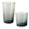 Gary Bodker DRINKWARE EVERYDAY CHARCOAL GLASS CUPS