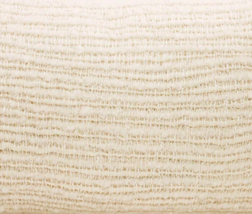 Uniquity BULLOCH WOVEN ALPACA THROW CREAM THE HOME