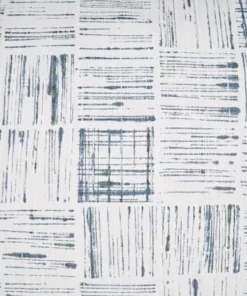 D.V. KAP Home / Canaan Company PILLOWS LINE PILLOW BLUE | 22 X 22