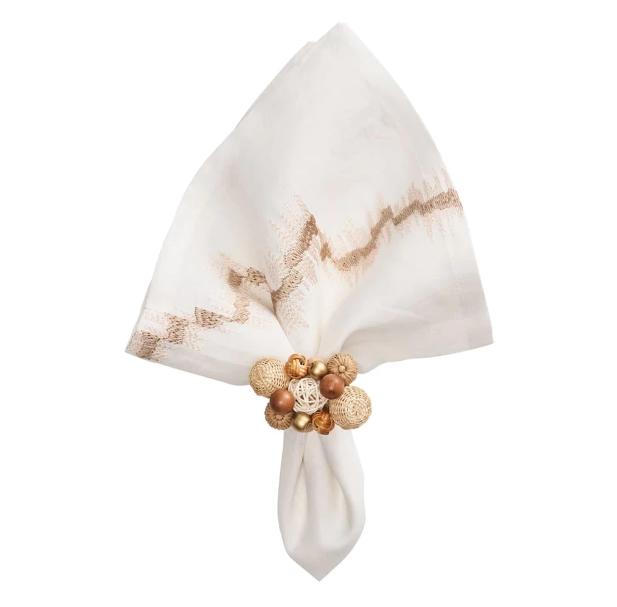 Kim Seybert BRUSHSTROKE NAPKIN NATURAL