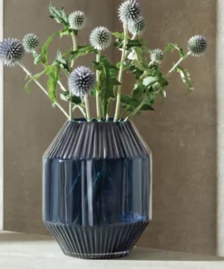 LSA International ROTUNDA SAPPHIRE VASES