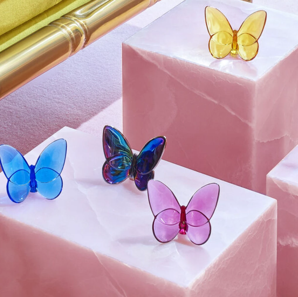 Baccarat PAPILLON LUCKY BUTTERFLY | PEONY THE HOME