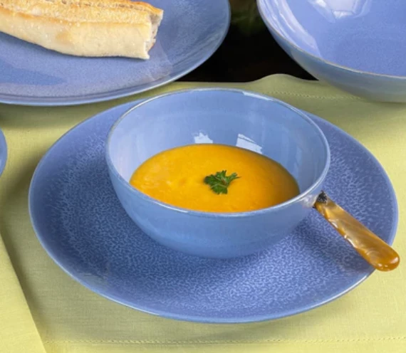 CARMEL CERAMICA RHAPSODY BLUE CERAMIC STONEWARE