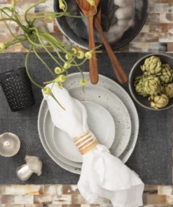 Blue Pheasant THE TABLE MARCUS SALT GLAZE STONEWARE DINNERWARE