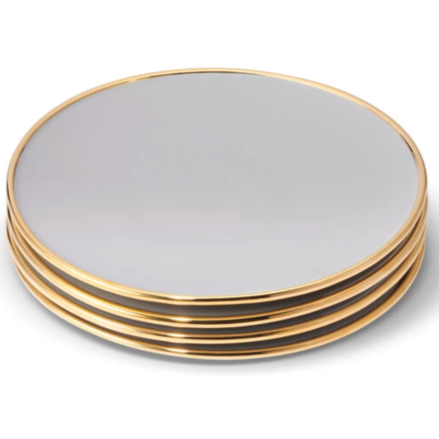 Aerin ELIA DESSERT PLATE SET DOVE