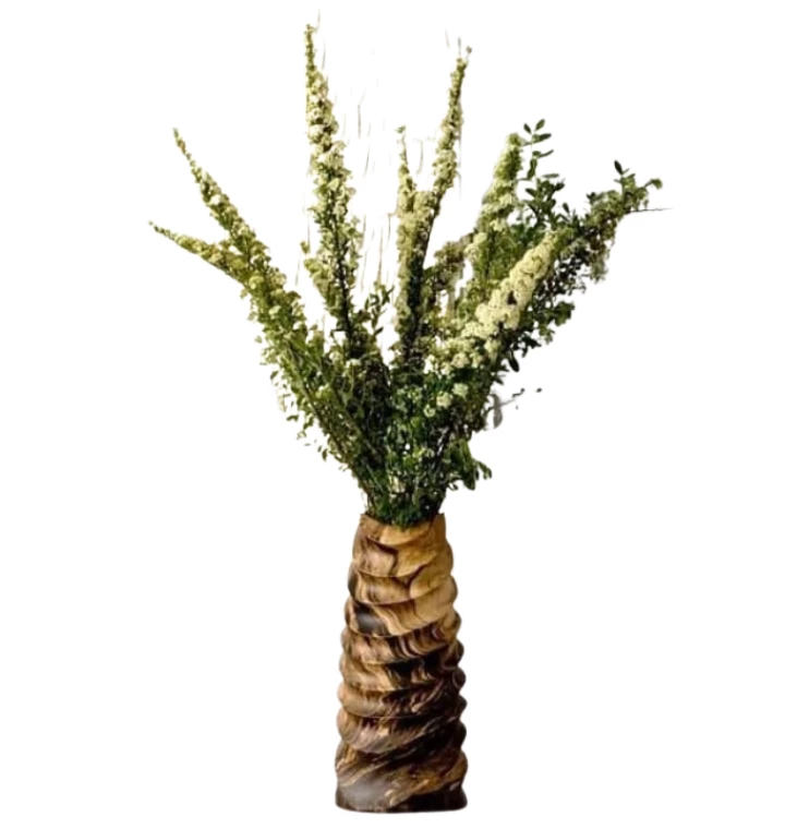 Made Goods WEVER WOOD VASE