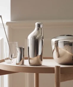 Georg Jensen Inc WINE & BAR SKY BAR COCKTAIL SHAKER SET BY GEORG JENSEN