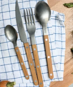 Sabre BISTROT TEAK VINTAGE FLATWARE SET