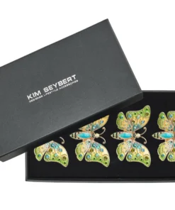 Kim Seybert ARBOR NAPKIN RING SET THE TABLE