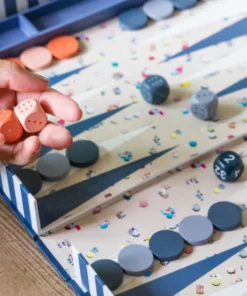 Chronicle Books GAMES & GADGETS BEACH BACKGAMMON BY GRAY MALIN