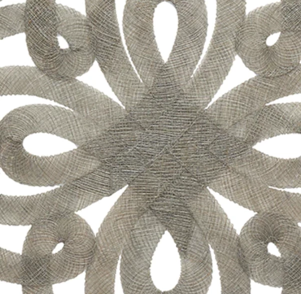 Blue Pheasant WOVEN FREDA PLACEMAT GREY SET/4