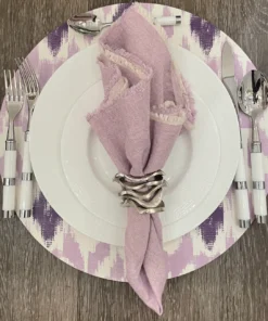Tisch New York IKAT PLACEMAT LAVENDER