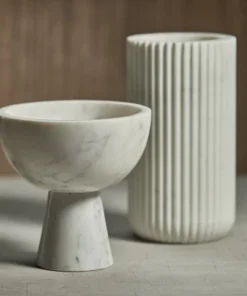 Zodax THE HOME HUNTER MARBLE FOOTED BOWL