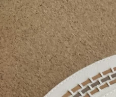 Mode Living JUNE STITCHED PLACEMAT SET BEIGE & TAUPE