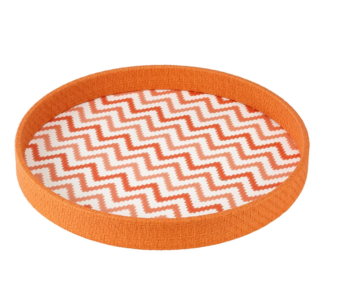 Bodrum RIPPLE ROUND TRAYS