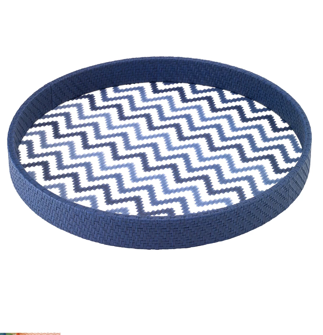 Bodrum RIPPLE ROUND TRAYS