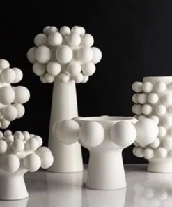 KleinReid NIMBUS APPLE TREE VASE | ALABASTER THE HOME