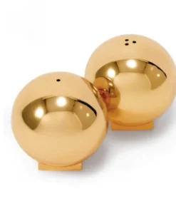 MATTEA SALT & PEPPER SET | AERIN | GOLD