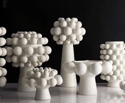 KleinReid NIMBUS FOOTED BOWL ALABASTER