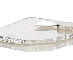 RabLabs / Anna KIVA CRYSTAL PLATTER | LARGE | SILVER SERVING