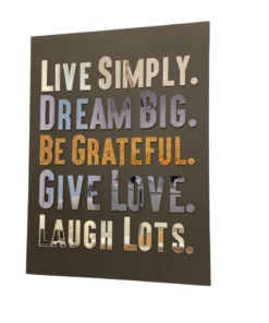 EYE CANDY LIVE SIMPLY ART | 18X24