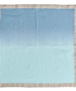 Kim Seybert DIP DYE NAPKIN SKY BLUE