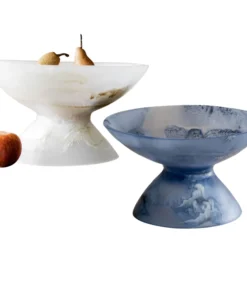 CDMX Design SERVING BALAY RESIN PEDESTAL BOWLS
