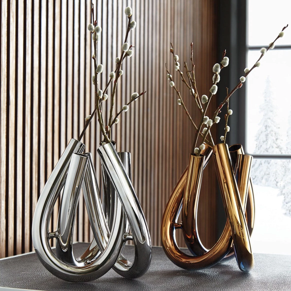 Rosenthal & Sambonet USA TRIU VASES BY ROSENTHAL