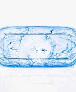 TarHong BLUE SWIRL SERVING TRAY THE SUMMER SHOP