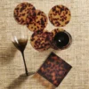 Kim Seybert WINE & BAR TORTOISE COASTERS | SET OF 6