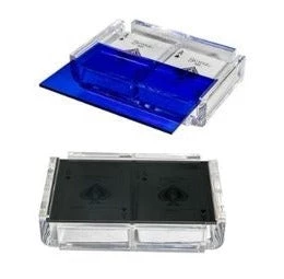 Luxe Dominoes GAMES & GADGETS PLAYING CARD ACRYLIC SET | ASSORTED