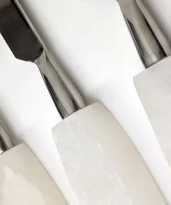 Zodax ALABASTER CHEESE KNIVES | SET OF 3 SERVING