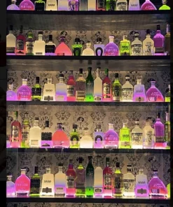 Allyson Monson TEQULIA GLOW WORMS ART | PLEXI MOUNT |40 X 60 WALL DECOR