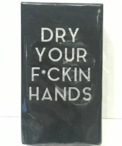 Print Appeal GUEST HAND TOWELS PACK | DRY YOUR F*CKIN HANDS
