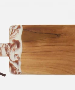 Blue Pheasant AUSTIN SWIRLED CHEESEBOARD AMBER SERVING