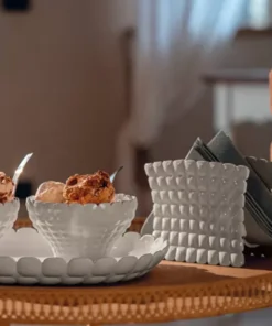 Guzzini TIFFANY NAPKIN HOLDER TAUPE THE SUMMER SHOP