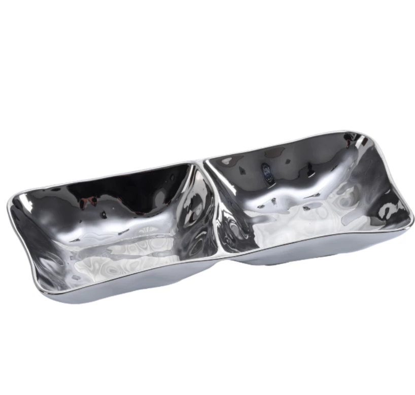 Pampa Bay SIMPLE 2 SECTION SERVING BOWL