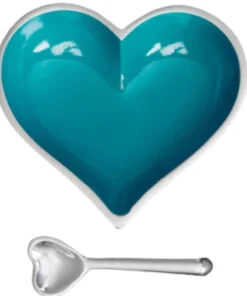 Inspired Generations SERVING HAPPY HEART SNACK BOWLS WITH SPOON