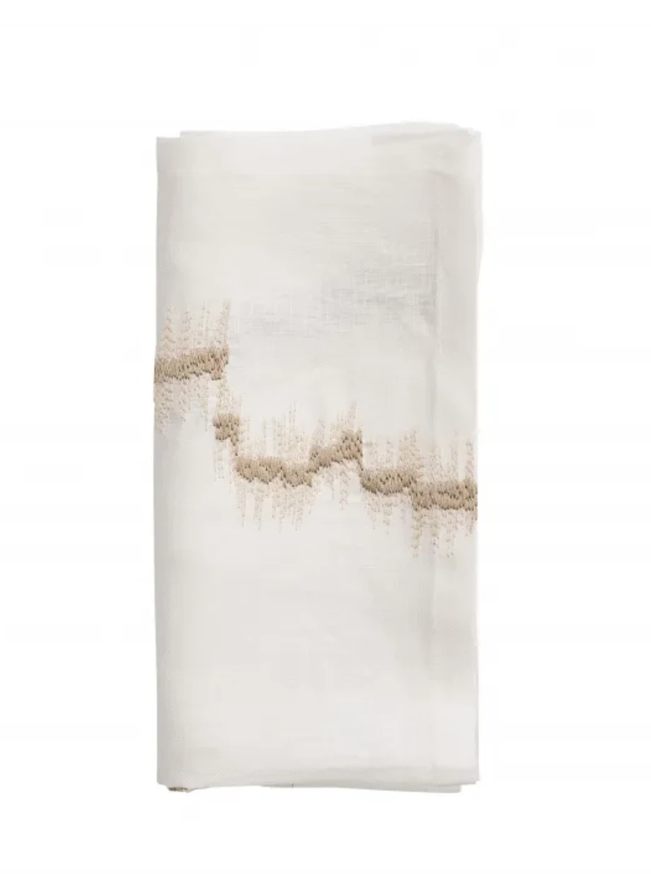 Kim Seybert BRUSHSTROKE NAPKIN NATURAL