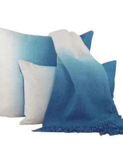 Johanna Howard DIP DYED PILLOWS PEACOCK