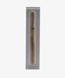 Apeloig Collection JUDAICA ACRYLIC MEZUZAH CASE | SILVER | SMALL