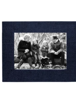 MARIPOSA FAUX GRASSCLOTH FRAME | BLUE THE HOME