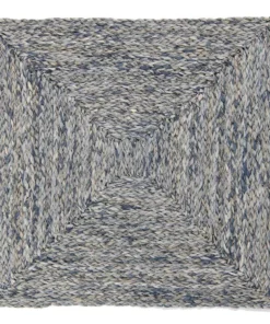 Blue Pheasant ZOEY SLATE BLUE PLACEMAT BLUE SET OF 4