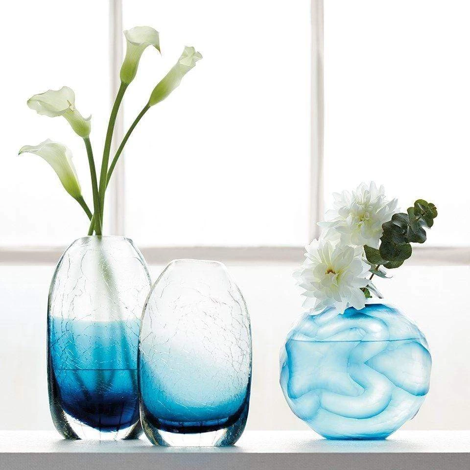 Bungalow 5 PLANETA OCEAN BLUE VASE