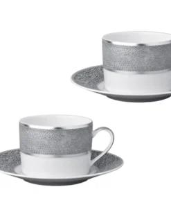 THE TABLE SAUVAGE | GREY & PLATINUM | BERNARDAUD