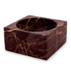 Sir/Madam MODERNIST RED MARBLE BOWL MEDIUM THE HOME