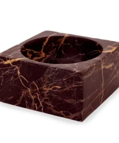 Sir/Madam MODERNIST RED MARBLE BOWL MEDIUM THE HOME