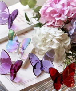 Baccarat THE HOME PAPILLON LUCKY BUTTERFLY | IRIDESCENT