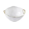 Pampa Bay SERVING GOLD HANDLE BOWL | LARGE